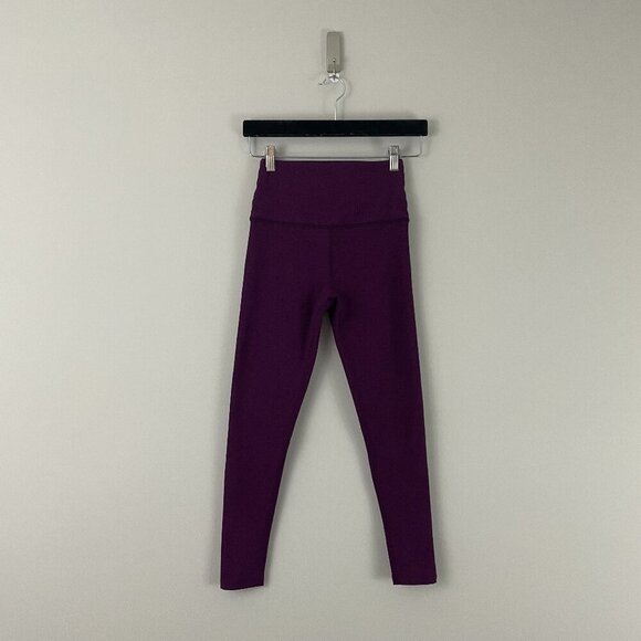 Beyond Yoga Purple Spacedye Caught In The Midi Leggings Size Small - Picture 1 of 7